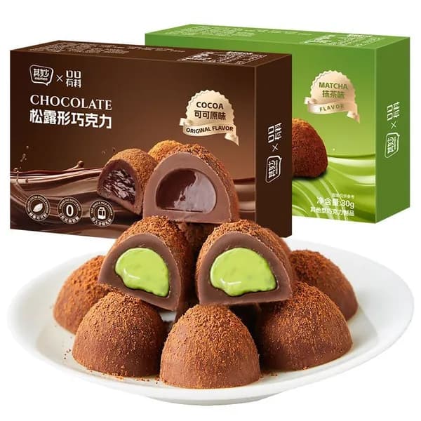 Трюфельный шоколад с начинкой