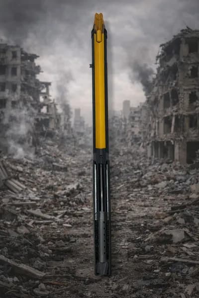 Макет пластиковый выстрела ОГ-7В Карандаш (В РАЗРЕЗЕ)