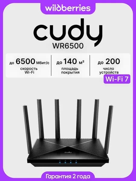 Роутер Wi-Fi WR6500