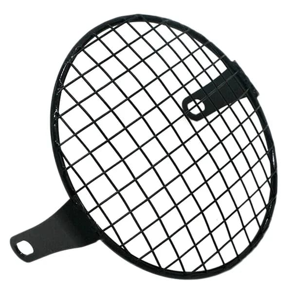 Защитная металлическая решётка для фары мотоцикла GN125/CG125, чёрная, ретро -стиль