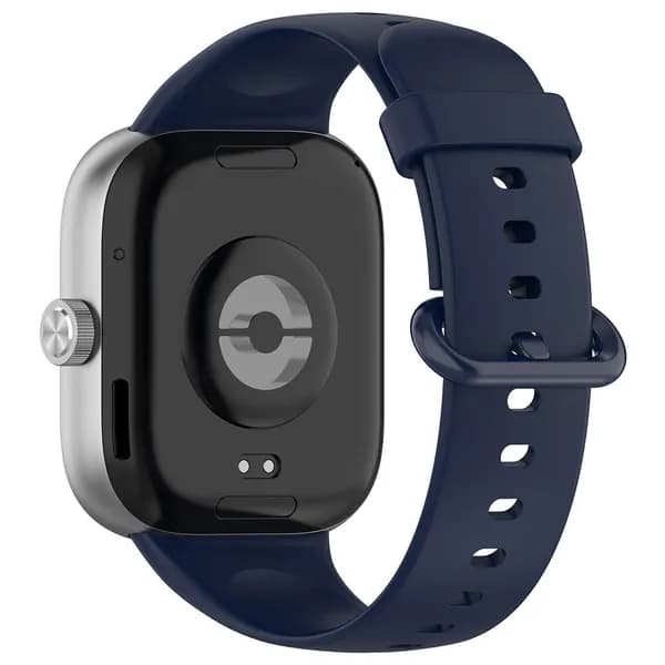 Силиконовый ремешок для Redmi Watch 4 и Xiaomi Band 8 Pro, глубокий космический синий