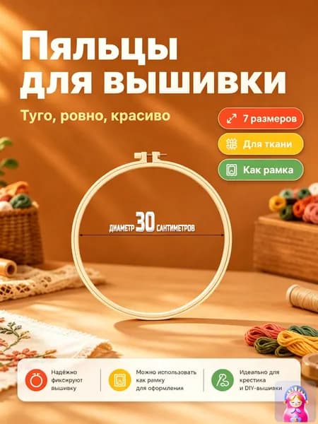 Пяльцы 30cm