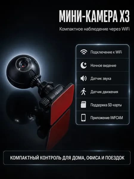 Секретный камера для дома мини