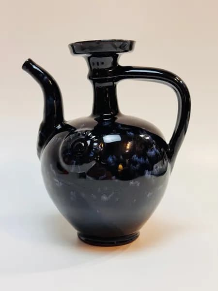 Керамический кувшин для спиртных напитков Troyan Ceramics, Болгария, Винтаж 1970-е г.