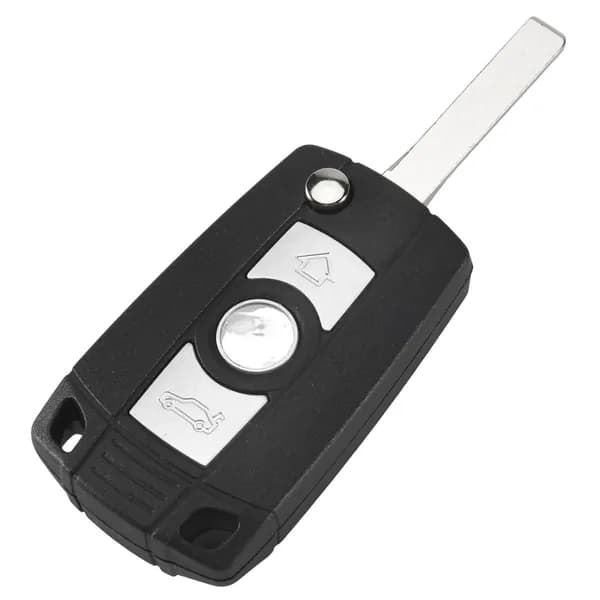 Складной чехол для автомобильного бесключевого ключа Flip Key Shell Fob Case для BMW 3 5 7 серии