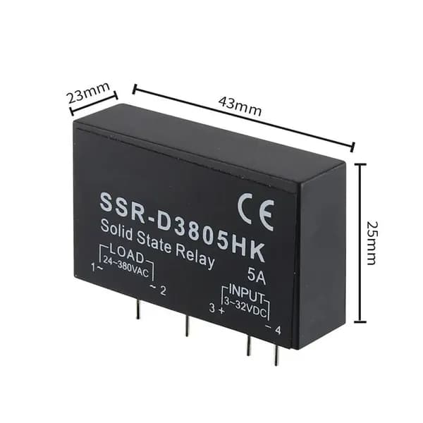 PCB SSR-D3805HK Специальный с контактами 5A твердотельное реле постоянного и переменного тока