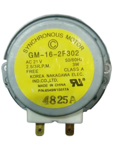 Двигатель вращения поддона микроволновой печи GM-16-2F302 6549W1S017A 21VAC 2,5/3 RPM 3W. Товар уцененный