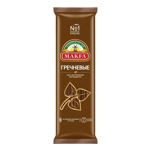 Макароны Макфа Спагетти гречневые 500 г