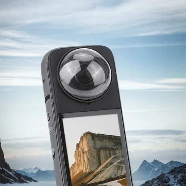 Прозрачное пластиковое защитное стекло для объектива Insta360 X4