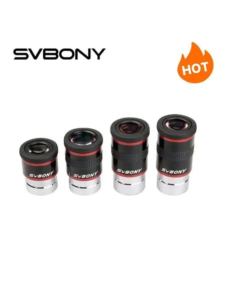 SVBONY Окуляры 1.25 6/9/15/20мм 68 Градусов для астрономического телескопа, 4 шт
