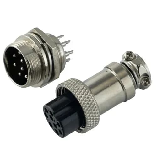 Авиационный разъем GX16 9Pin (штекер+гнездо)