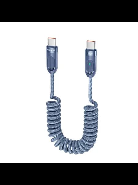 Toocki USB-C - USB-C кабель, 100W Blue