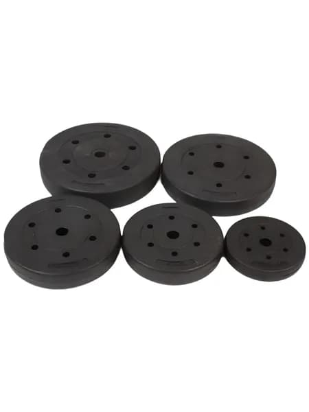 Диск пластиковый CPL-026-1.25, 1, 25 кг, d 26 мм, цемент, чёрный