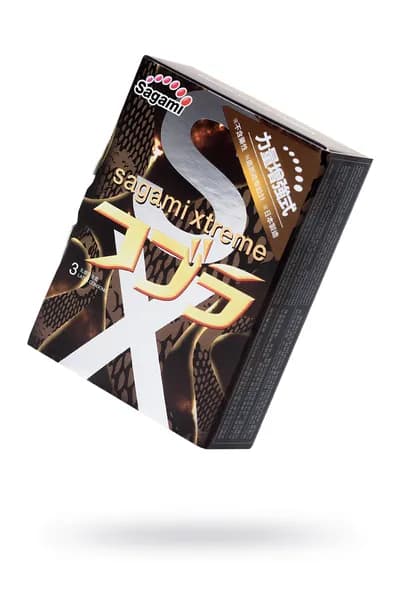 Презервативы Sagami Xtreme CobraShape латексные №3