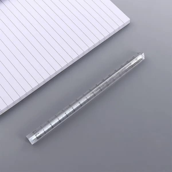 15cm Треугольник для студентов Прозрачная линейка