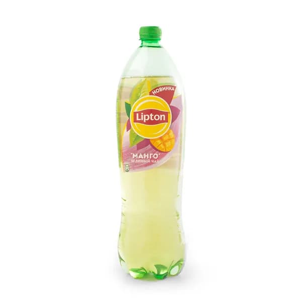 Холодный чай Lipton зеленый со вкусом манго 1.5 л, Россия