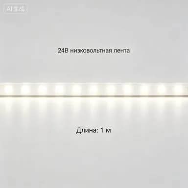 Светодиодная лента 10 Вт, IP20, Холодный белый, 1 шт