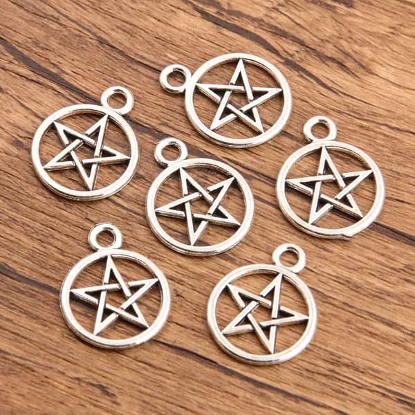 Подвеска в виде звезды 10pcs