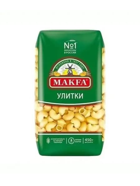 Макаронные изделия Makfa Улитки 450 г