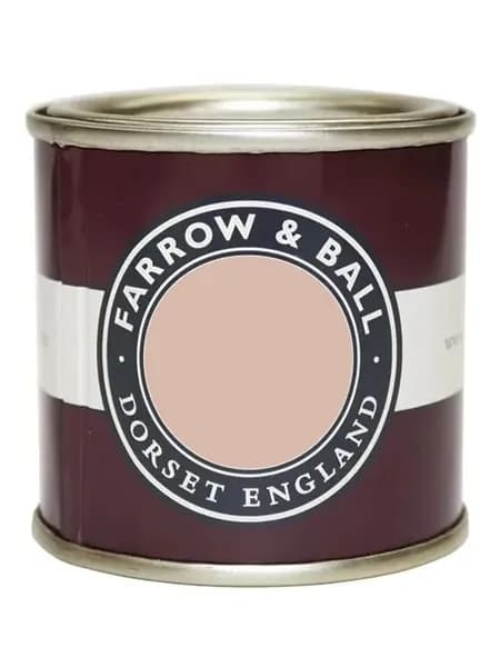 Краска для мебели и декора ультраматовая, меловая краска Farrow & Ball Estate Emulsion цвет 9906 Potted Shrimp, 100 мл