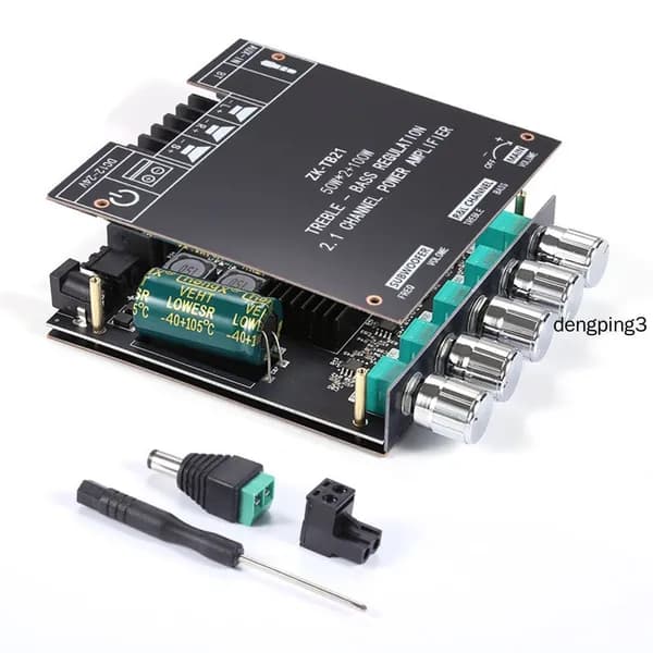 Цифровой Bluetooth-усилитель TPA3116D2, 2.1, с регулировкой тембра