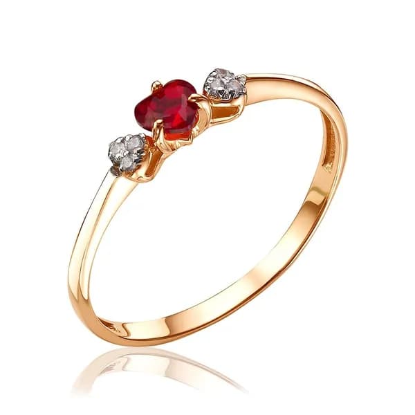 Кольцо золотое женское с фианитами 375 пробы 585GOLD