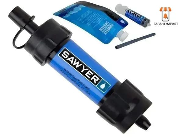 Фильтр для воды SAWYER Mini Water Filter синий