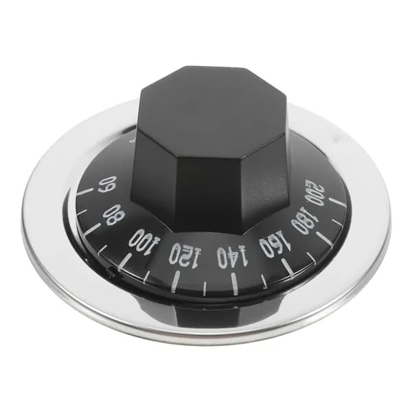 Универсальная пластиковая ручка терморегулятора для плиты и духовки с шкалой до 200 градусов для кухни