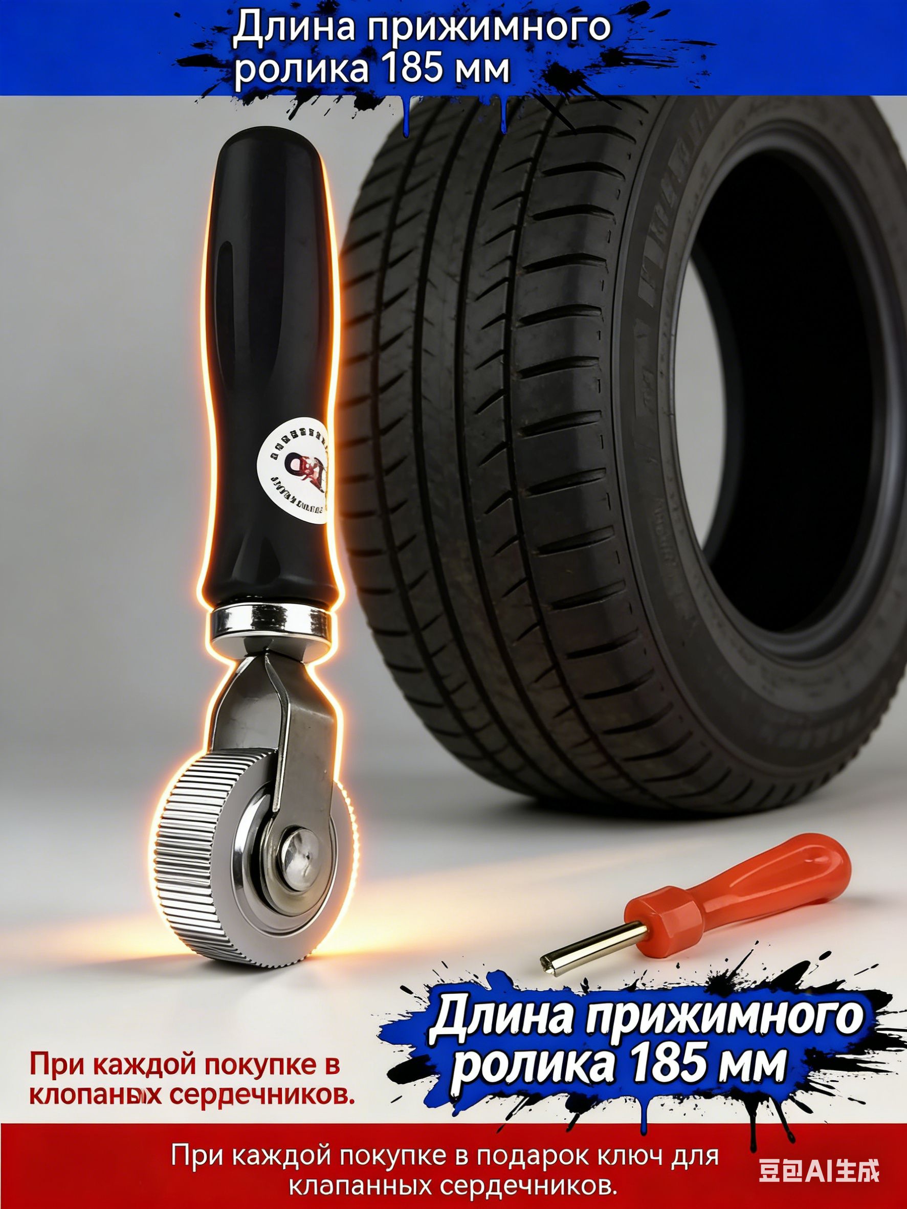 Ролик для шиномонтажных работ