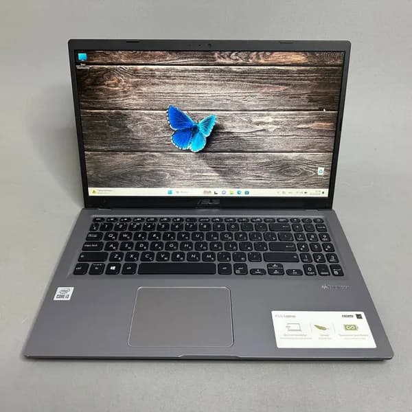 ASUS Ноутбук 15.6", Intel Core i3-10110U, RAM 8 ГБ, SSD 256 ГБ, Intel UHD Graphics, Windows Home, серый металлик, Русская раскладка