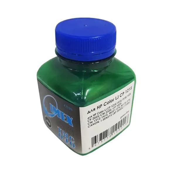 Тонер для HP Color LJ CP 1215/1515/1518/1525/СМ1312/CM1415/CP1025/2025 (фл,45,синий,Polyester,TMC040 IMEX) Green Line