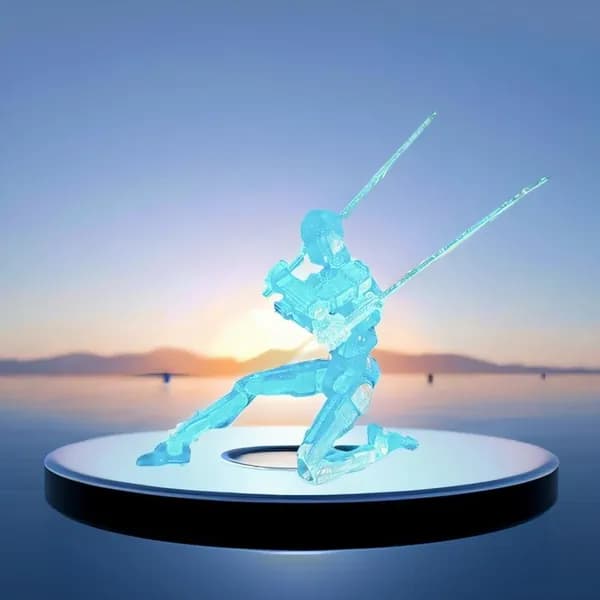 Фигурка Titan 13 , многосуставная, подвижная, 3D печать, шарнирный робот Lucky 13, 1 шт.