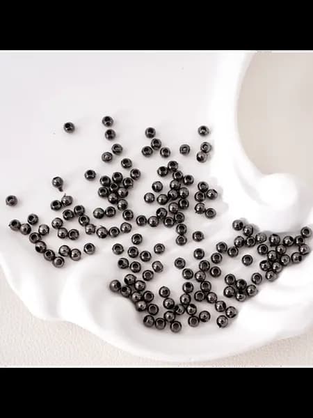 Колпачки для бусин, 3mm, 100pcs