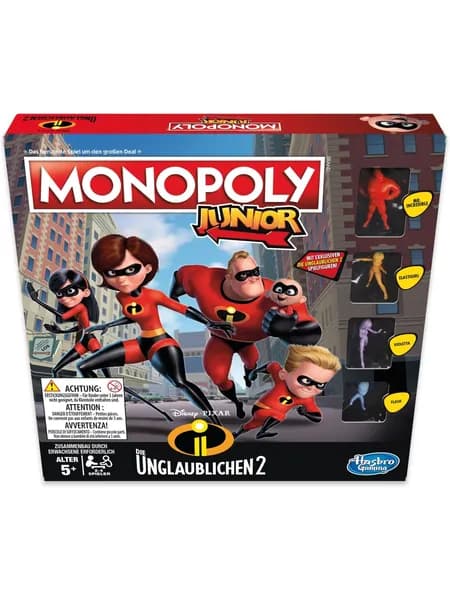 Monopoly Junior Die Unglaublichen 2 настольная игра Hasbro