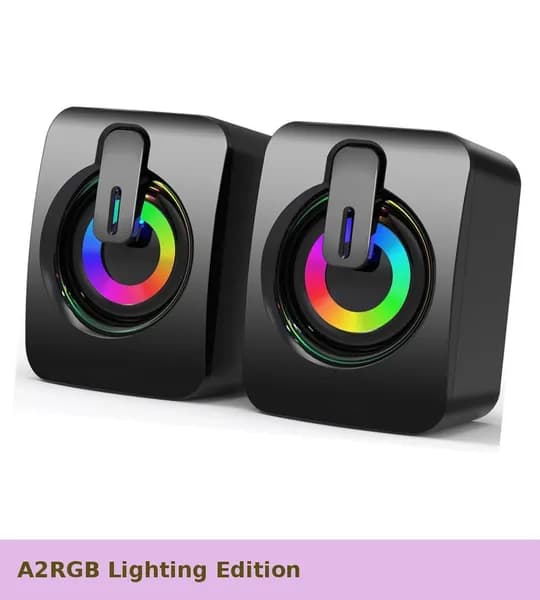 Компьютерные колонки X9 для ПК и ноутбука, USB-питание, компактные стерео-динамики