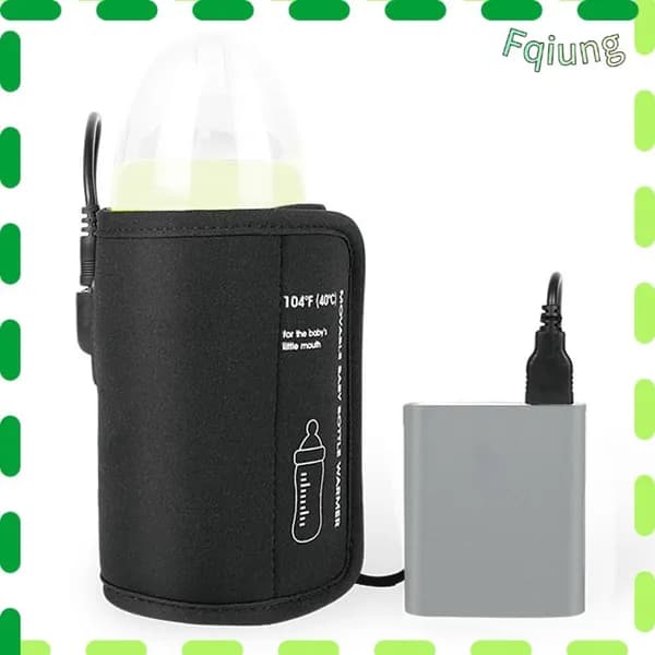 Портативный обогреватель для бутылочек, USB, удобный для путешествий, для мам и пап с детьми