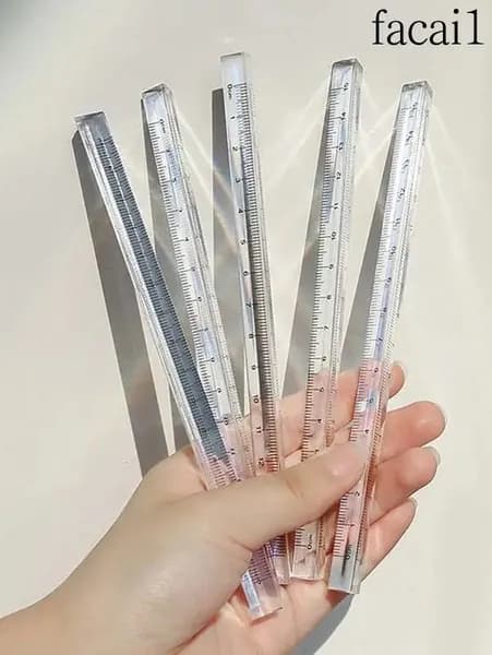 15cm / 20cm Треугольник для студентов Прозрачная линейка
