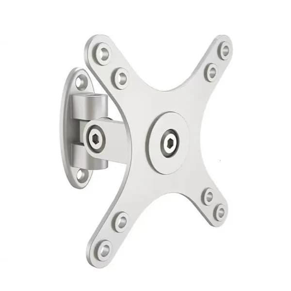 Настенный кронштейн с переходником 1/4" на VESA, Серебро