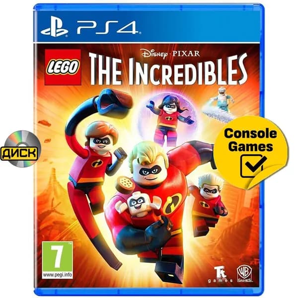 Игра PS4 Lego Суперсемейка (PlayStation 4, Русские субтитры)