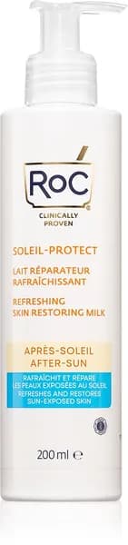 RoC Soleil Protect Refreshing Skin Restoring Milk - Успокаивающий крем после загара 200 ml