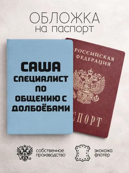 Обложка на паспорт специалист по общению александр