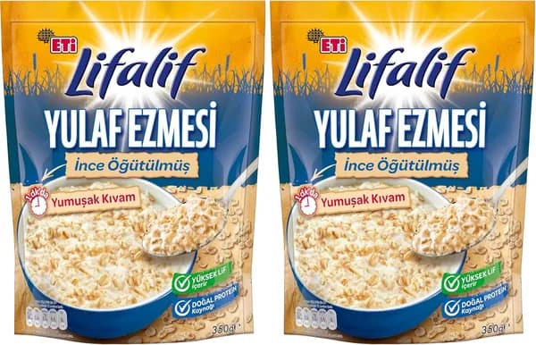 Овсяные хлопья мелкого помола Eti Lifalif, 350 г