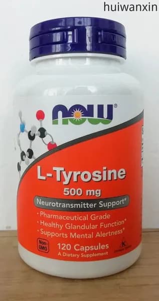 NOW Тирозин 500 мг 120 капс. (NOW L-TYROSINE 500mg 120 VCAPS.)