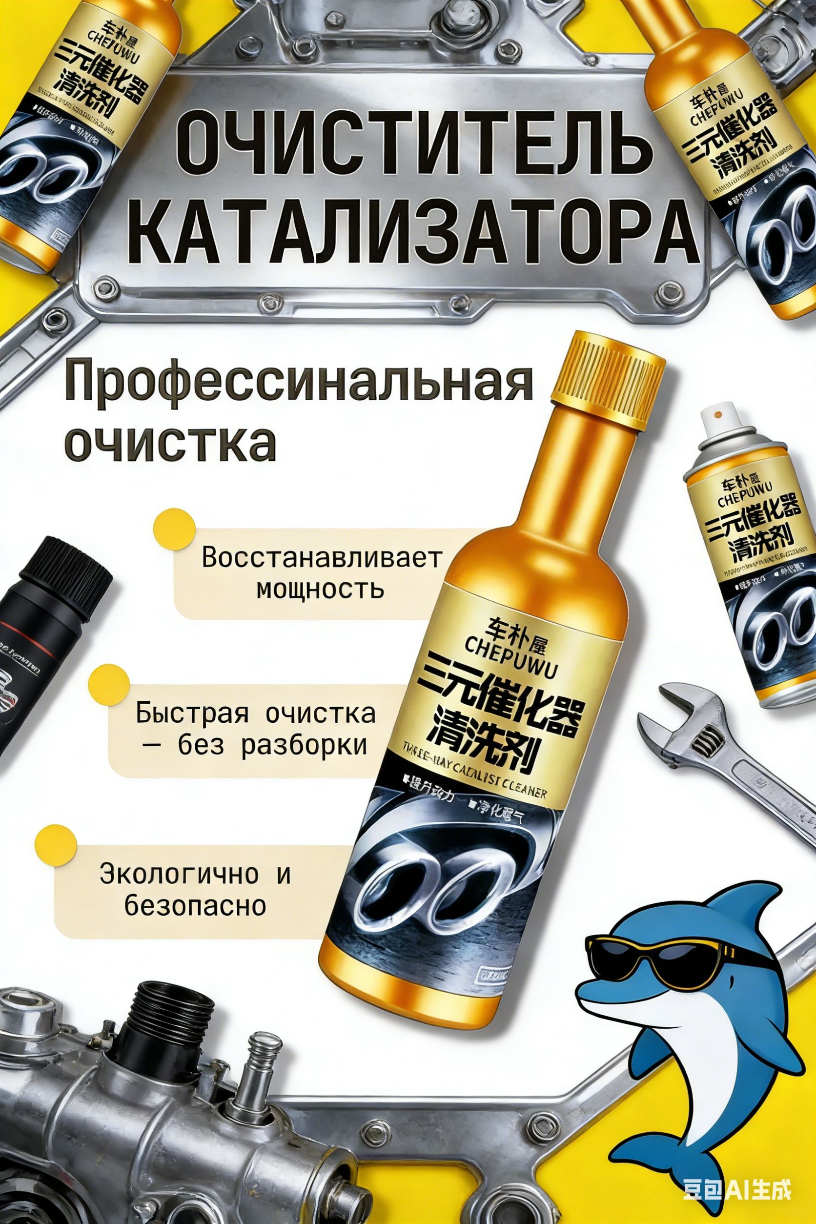 Присадка автомобильная, 120 мл