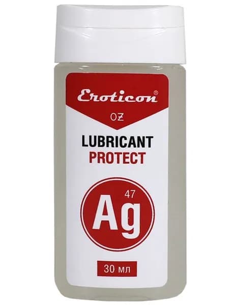 Гель-смазка Eroticon Protect защитная, с серебром