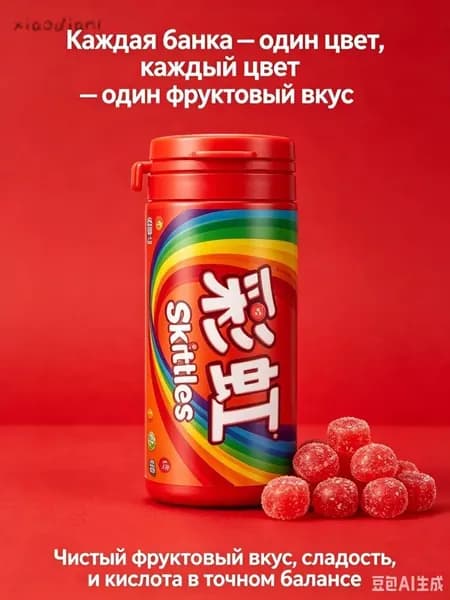Импортные жевательные конфеты Skittles с классическим вкусом, для детей и взрослых
