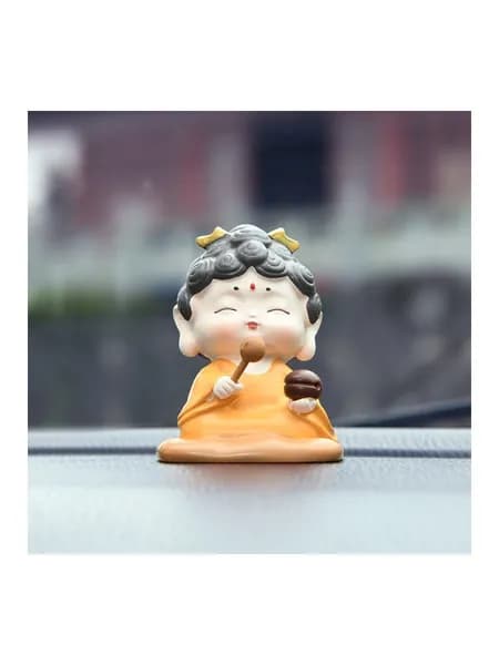 фигурка prosperity Buddha из смолы для украшения автомобиля и подарка на праздники стиль 1