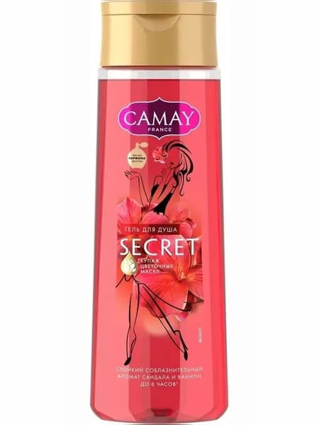 Гель для душа CAMAY (КАМЕЙ) 250мл Тайное Блаженство