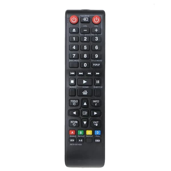 Пульт ДУ для BluRay-плееров BD-H5500, BD-J4500, BD-J5700, DVD BD-JM57C, TM1241, Черный