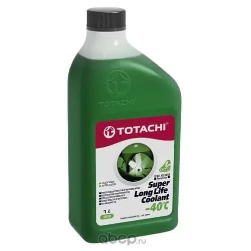 Жидкость охлаждающая TOTACHI Super Long Life Coolant Green -40C 1л арт. 41601